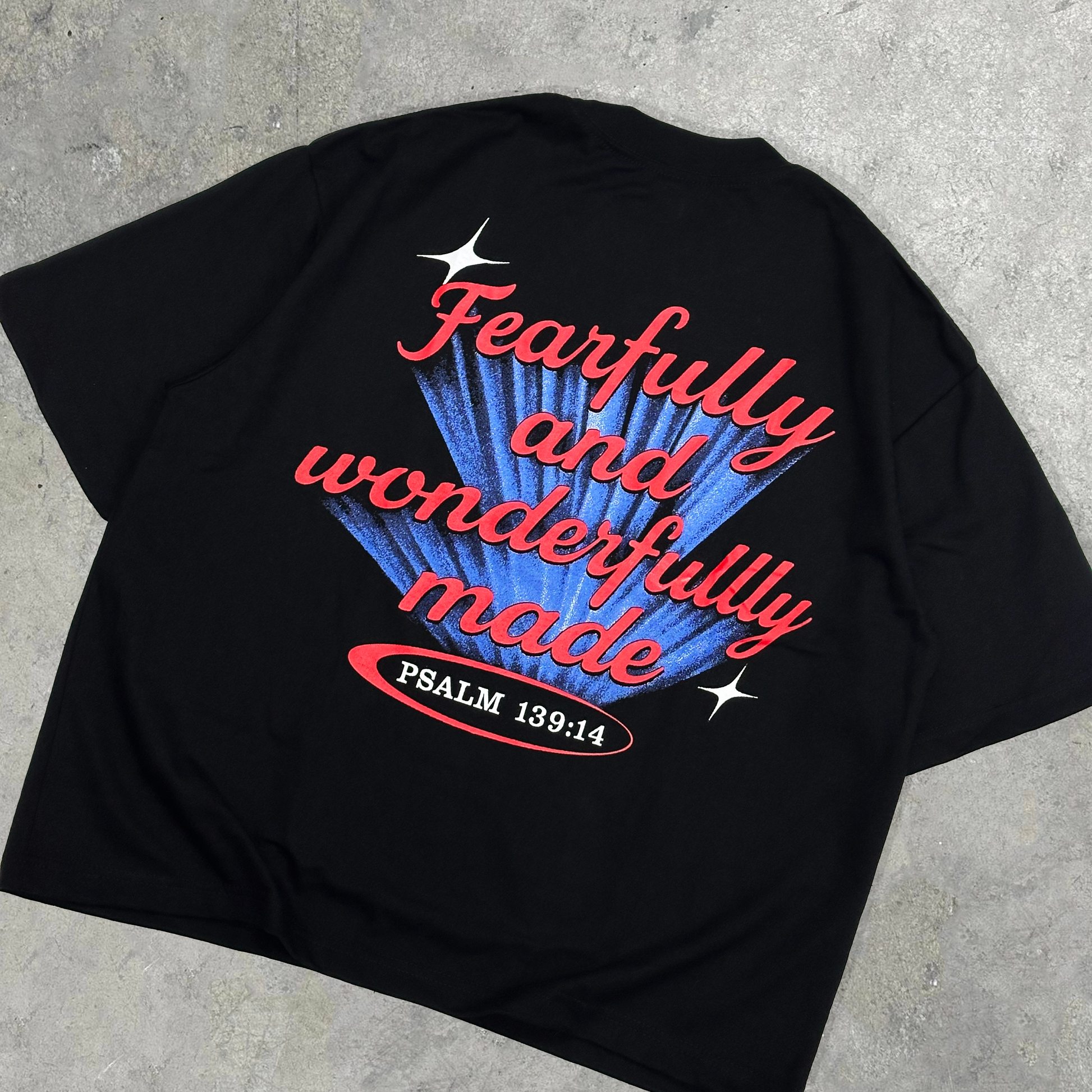 I Love Jesus Boxy Crop Tee Black